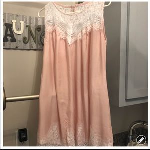 Lace swing tunic top - Small